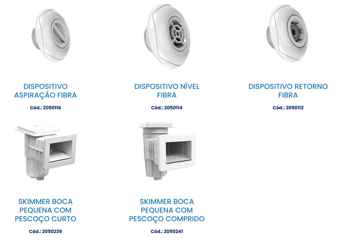 Piscinas de Fibra